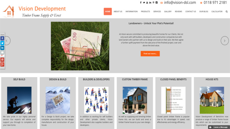 Timber Frame Supply Erect Website By Digency- The digital marketing agency.
